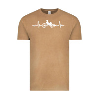 Vintage Camel great recumbent bike heartbeat design cycling t shirt Vintage Tee - linhVisuals