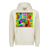 Oatmeal Heather LGBTQ+ Gaymer With Hearts Tumbler Premium Hoodie - BundleAndBundleShop
