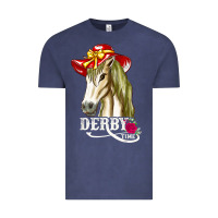 Vintage Denim derby day shirt 2022 horse derby party horse racing t shirt Vintage Tee - linhVisuals