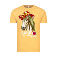 Vintage Mustard derby day shirt 2022 horse derby party horse racing t shirt Vintage Tee - linhVisuals