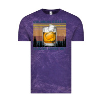 Cloud Purple bourbon goes in wisdom comes out vintage t shirt Vintage Tee - linhVisuals