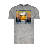 Cloud Rock bourbon goes in wisdom comes out vintage t shirt Vintage Tee - linhVisuals