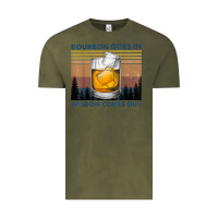 Vintage Olive bourbon goes in wisdom comes out vintage t shirt Vintage Tee - linhVisuals
