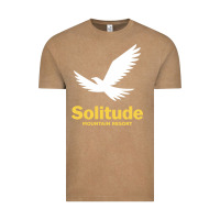Vintage Coffee Solitude Mountain Resort Vintage Tee - linhVisuals