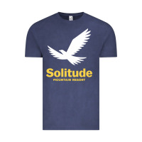 Vintage Denim Solitude Mountain Resort Vintage Tee - linhVisuals