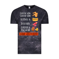 Cloud Black chicken wing chicken wing hotdog and bologna shirt t shirt Vintage Tee - linhVisuals