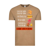 Vintage Coffee chicken wing chicken wing hotdog and bologna shirt t shirt Vintage Tee - linhVisuals