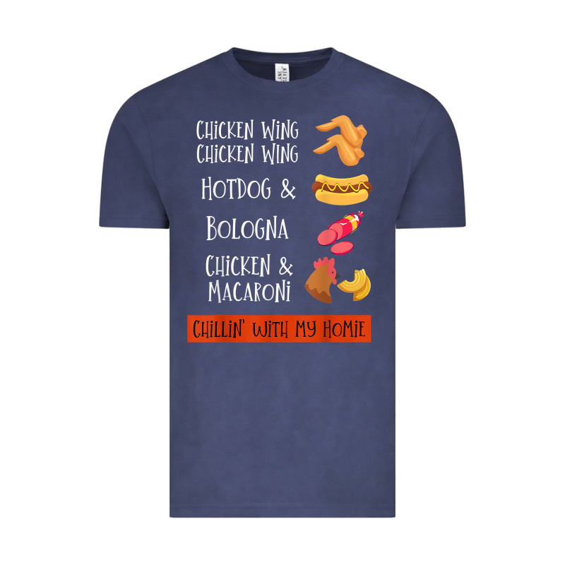 Chicken Wing Chicken Wing Hotdog And Bologna Shirt T Shirt Vintage Tee by linhVisuals | Teevron