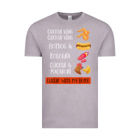 Vintage Zinc chicken wing chicken wing hotdog and bologna shirt t shirt Vintage Tee - linhVisuals