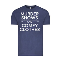 Vintage Denim crime shows shirt, murder shows and comfy clothes t shirt Vintage Tee - linhVisuals