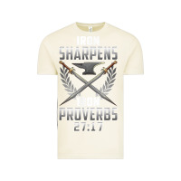 Vintage Arctic iron sharpens iron quote proverbs 2717 christian cool gift t shirt Vintage Tee - linhVisuals