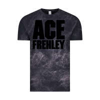 Cloud Black the-ace-frehley-trouble-walkin-cool Vintage Tee - linhVisuals