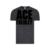 Vintage Black the-ace-frehley-trouble-walkin-cool Vintage Tee - linhVisuals