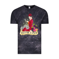 Cloud Black doctor who rockabilly missy time lady baker t shirt Vintage Tee - linhVisuals