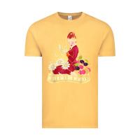 Vintage Mustard doctor who rockabilly missy time lady baker t shirt Vintage Tee - linhVisuals