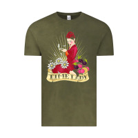 Vintage Olive doctor who rockabilly missy time lady baker t shirt Vintage Tee - linhVisuals