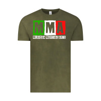 Vintage Olive mexican martial arts combat mexico fighter themed pullover hoodie Vintage Tee - linhVisuals