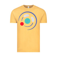 Vintage Mustard minimalist game cube controller throwback retro gamer t shirt Vintage Tee - linhVisuals