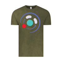 Vintage Olive minimalist game cube controller throwback retro gamer t shirt Vintage Tee - linhVisuals