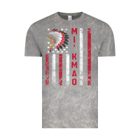 Cloud Rock mi’kmaq tribe native american flag mi’kmaq heritage related t shir Vintage Tee - linhVisuals
