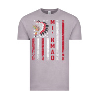 Vintage Zinc mi’kmaq tribe native american flag mi’kmaq heritage related t shir Vintage Tee - linhVisuals