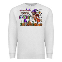 Oatmeal Heather on a dark highway cool wind in my hair Premium Sweatshirt - SublimationCraftShop