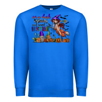 True Royal on a dark highway cool wind in my hair Premium Sweatshirt - SublimationCraftShop