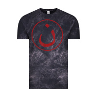 Cloud Black nazarene n christian in arabic symbol t shirt Vintage Tee - linhVisuals