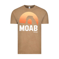 Vintage Coffee moab utah arches national park vintage retro outdoor hiking pullover h Vintage Tee - linhVisuals