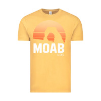 Vintage Mustard moab utah arches national park vintage retro outdoor hiking pullover h Vintage Tee - linhVisuals