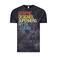 Cloud Black funny graphic designer t shirt Vintage Tee - linhVisuals
