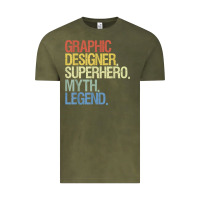 Vintage Olive funny graphic designer t shirt Vintage Tee - linhVisuals