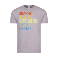Vintage Zinc funny graphic designer t shirt Vintage Tee - linhVisuals
