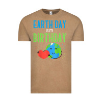 Vintage Coffee earth day is my birthday shirt pro environment party gift t shirt Vintage Tee - linhVisuals