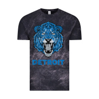 Cloud Black funny vintage lion face head detroit gifts tank top Vintage Tee - linhVisuals