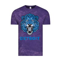 Cloud Purple funny vintage lion face head detroit gifts tank top Vintage Tee - linhVisuals
