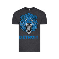 Vintage Black funny vintage lion face head detroit gifts tank top Vintage Tee - linhVisuals