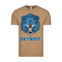 Vintage Coffee funny vintage lion face head detroit gifts tank top Vintage Tee - linhVisuals