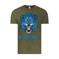 Vintage Olive funny vintage lion face head detroit gifts tank top Vintage Tee - linhVisuals