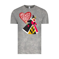 Cloud Rock alice in wonderland queen of hearts off with their heads tank top Vintage Tee - linhVisuals