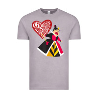 Vintage Zinc alice in wonderland queen of hearts off with their heads tank top Vintage Tee - linhVisuals