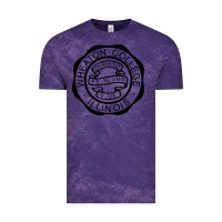 Cloud Purple wheaton college illinois Vintage Tee - linhVisuals