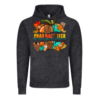 Vintage Black pharmacy tech pumpkin Vintage Hoodie - NancyCooperArtShop