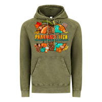 Vintage Olive pharmacy tech pumpkin Vintage Hoodie - NancyCooperArtShop