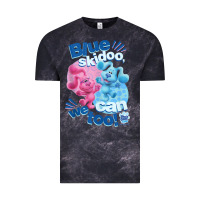 Cloud Black blue's clues & you blue skidoo, we can too tank top Vintage Tee - linhVisuals