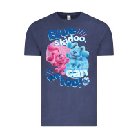 Vintage Denim blue's clues & you blue skidoo, we can too tank top Vintage Tee - linhVisuals