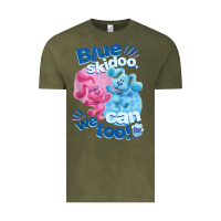 Vintage Olive blue's clues & you blue skidoo, we can too tank top Vintage Tee - linhVisuals