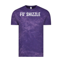 Cloud Purple fo shizzle funny sarcastic novelty gangster hip hop rap t shirt Vintage Tee - linhVisuals