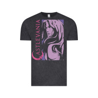 Vintage Black castlevania alucard dark portrait t shirt Vintage Tee - linhVisuals