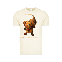 Vintage Arctic can i pet dat dawg funny dog dachshund lover doxie gift t shirt Vintage Tee - linhVisuals